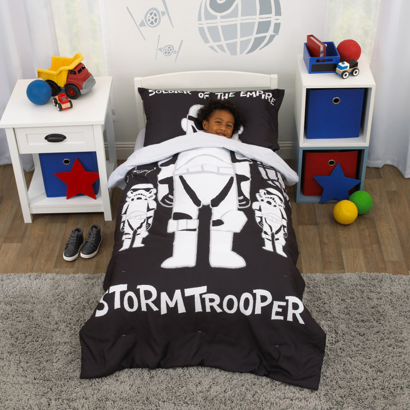 Star Wars Storm Trooper 4 Piece Toddler Bedding Set Wayfair